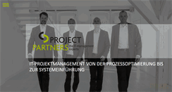 Desktop Screenshot of project-partners.de